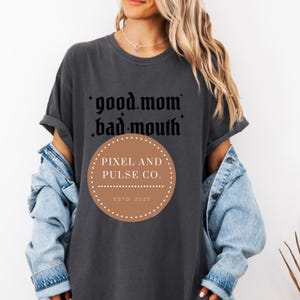 Bonne maman mauvaise gueule png, fichier pour sublimation, dtf, png drôle, sarcasme, couleurs de confort, pour elle, déséquilibré, humour noir, sarcasme png, tendance