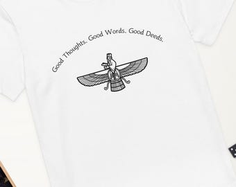 Organic Cotton Kids T-Shirt – Good Thoughts, Nowruz Gift