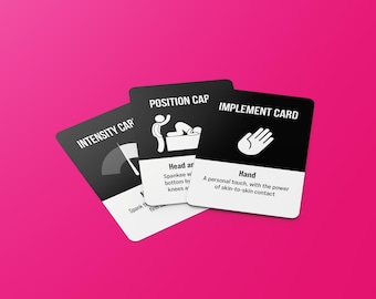 Domina el Set, Juego de Cartas de Azotes - Azotes, Recompensas y Castigos, el juego de impacto pervertido para mayores de 18 años