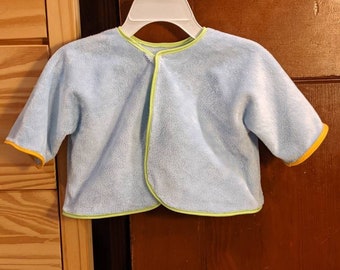 Sweater, Newborn, 0-3 months, plush fabric, Fly-Away Sweater