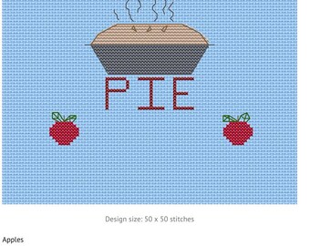 Apple Pie Cross Stith Pattern