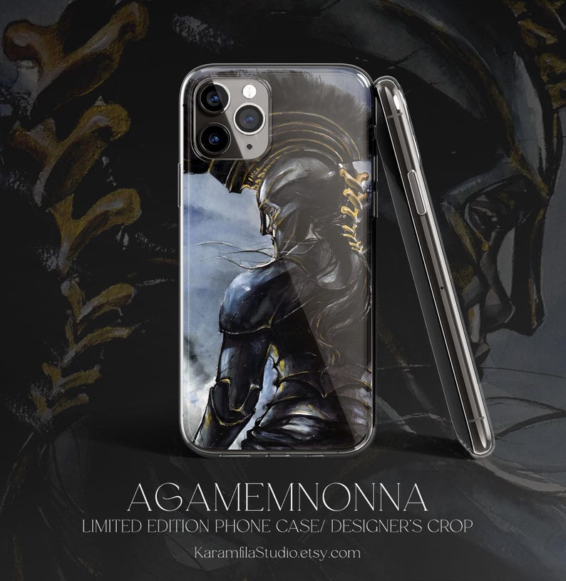 The Odyssey Agamemnon Spartan Woman Warrior Exclusive Personalised Tough Case for iPhone® image 1
