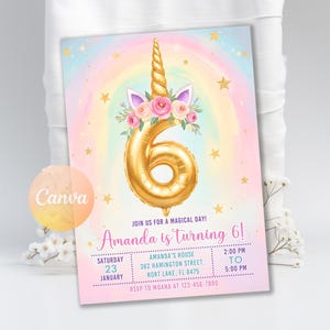 Editable Unicorn 4th Birthday Invitation Four Ever Magical Party Invite Pastel Fourth Birthday Template, four ever magical
Instant Download,Invitation Template,Boy Birthday,Birthday Invitation,Party Invitation,Unicorn 4th Birthday,4th Birthday Invite,Four Ever Magical,Unicorn Birthday,Unicorn Invite,four ever invite,four ever unicorn,four ever invitation
Unicorn Birthday Invitation, Rainbow Party Magical Party Invitation, Rainbow Unicorn Birthday Party, Sparkle Invitation Editable Canva