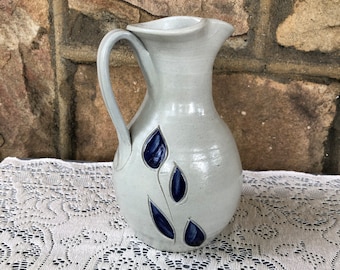 Vintage Williamsburg Pottery - Vintage Pottery Pitcher - Colonial Williamsburg - Pottery Pitcher - Vintage Pottery -  Stamped Williamsburg