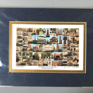 University of Pittsburgh - Pitt University - Photo Collage of Pitt University - A Rich Tradition -  Rich Ernsting -  Pitt - Pittsburgh, PA