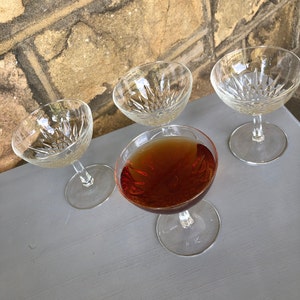 Stemmed Wine Glasses  - Vintage Barware - Stemmed Barware - Glassware - Vintage Glassware - Bar Glasses - Cocktail Glasses - Wine Glass