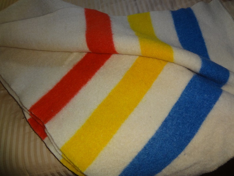 Vintage Wool Blanket by the Orr Felt & Blanket Company Etsy