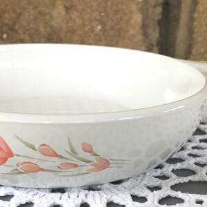 Vintage Corning Ware Skillet – Peach Blossom, Waffle Bottom, 7 Inch image 10
