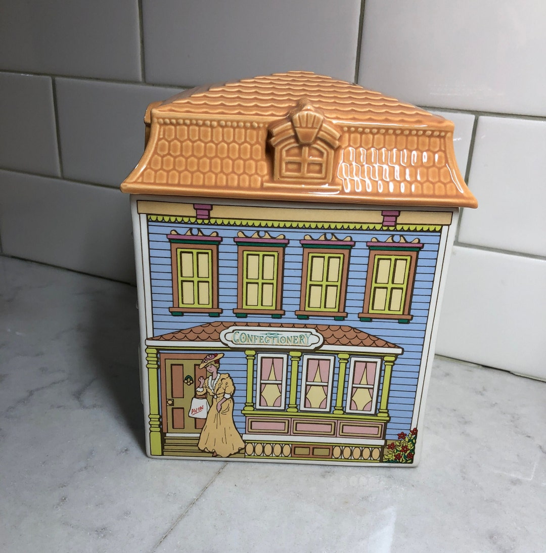 Vintage Avon Canister Collection Canisters Confectionery Canister Avon