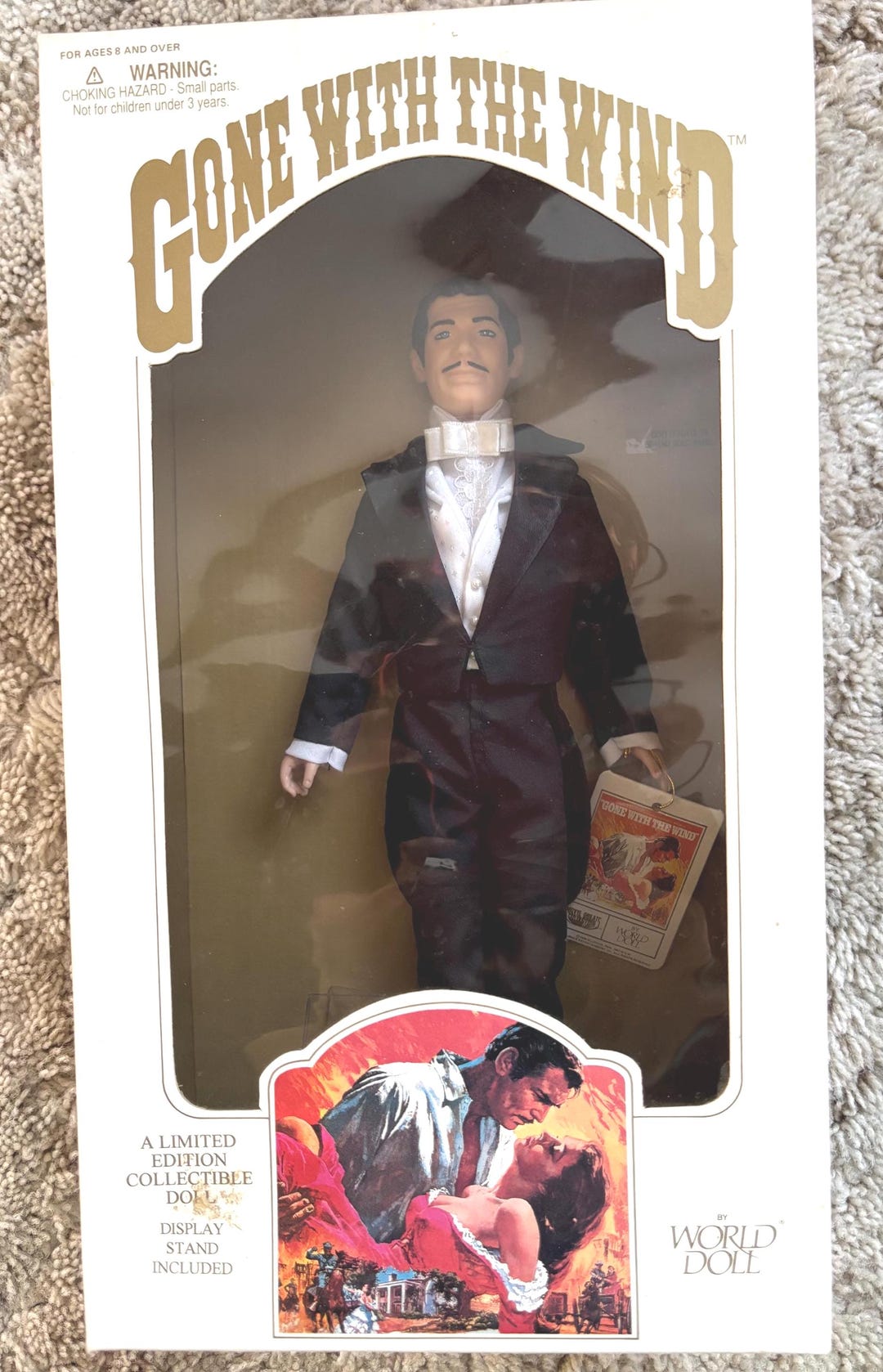 Collectible Limited Edition Gone With the Wind Rhett Butler Doll