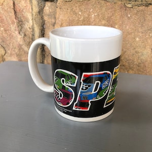 Nascar Racing Mug - Nascar SPEED Mug - Speed - Nascar Racing - Nascar -Vintage Mug -Nascar Coffee Mug -Stock Car Racing -Sherwood Brands Mug