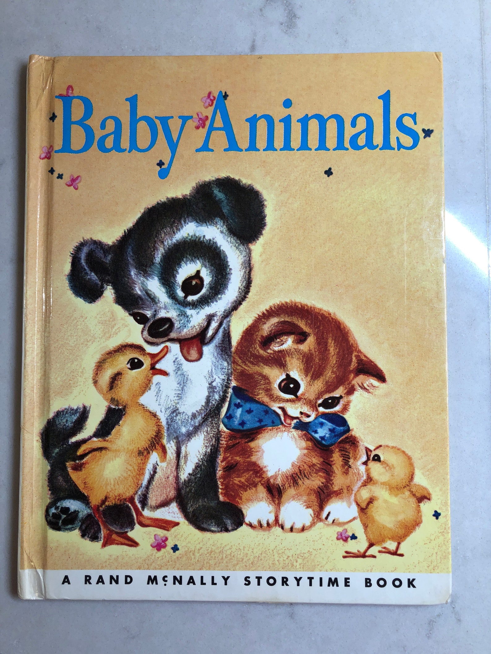 Baby Animals Children's Story Book Vintage Storybook Etsy.de