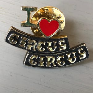 Circus Circus Tac Pin - Love Circus, Circus - Vintage Tac Pin - Las Vegas Souvenir -Vintage Souvenir -Souvenir Tac Pin -Circus Circus Casino
