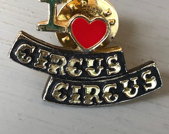 Vintage Circus Circus Casino Pin – Las Vegas Souvenir