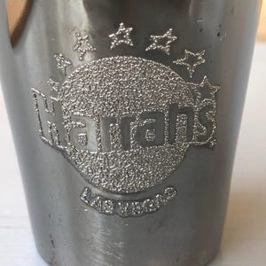 Harrahs Las Vegas Souvenir Shot Glass - Harrahs Las Vegas  Shot Glass - Las Vegas Souvenir - Souvenir Barware - Harrahs Casino Las Vegas