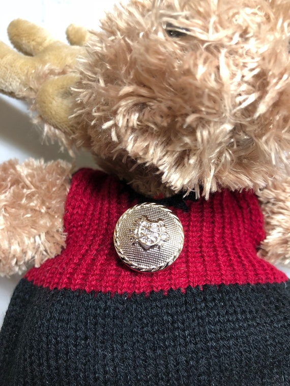 Stuffed Toy Nord Souvenir Child/'s Toy Norway Moose Plush Animal Nord Vintage Souvenir Stuffed Moose from Norway Souvenir