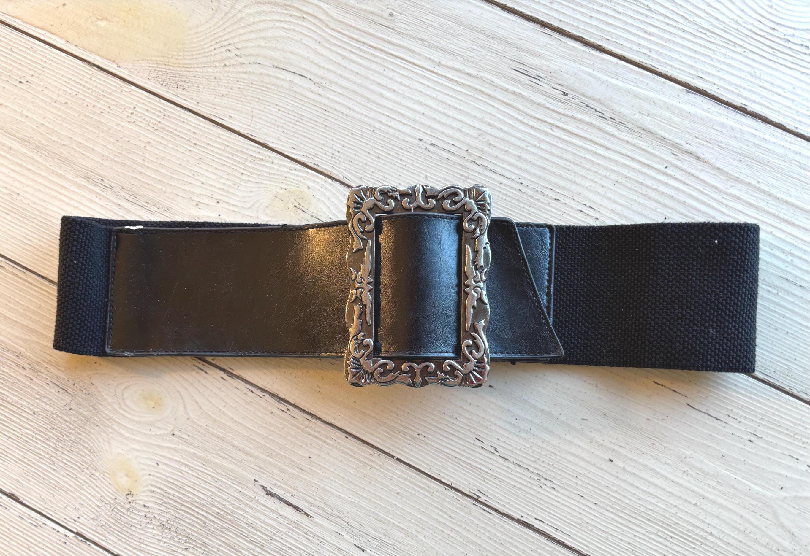 Vintage Steve Madden classic‎ tan leather belt with silver buckle size XL Steve Madden • Vintage • Size X-large • Vintage • Black  main image 2