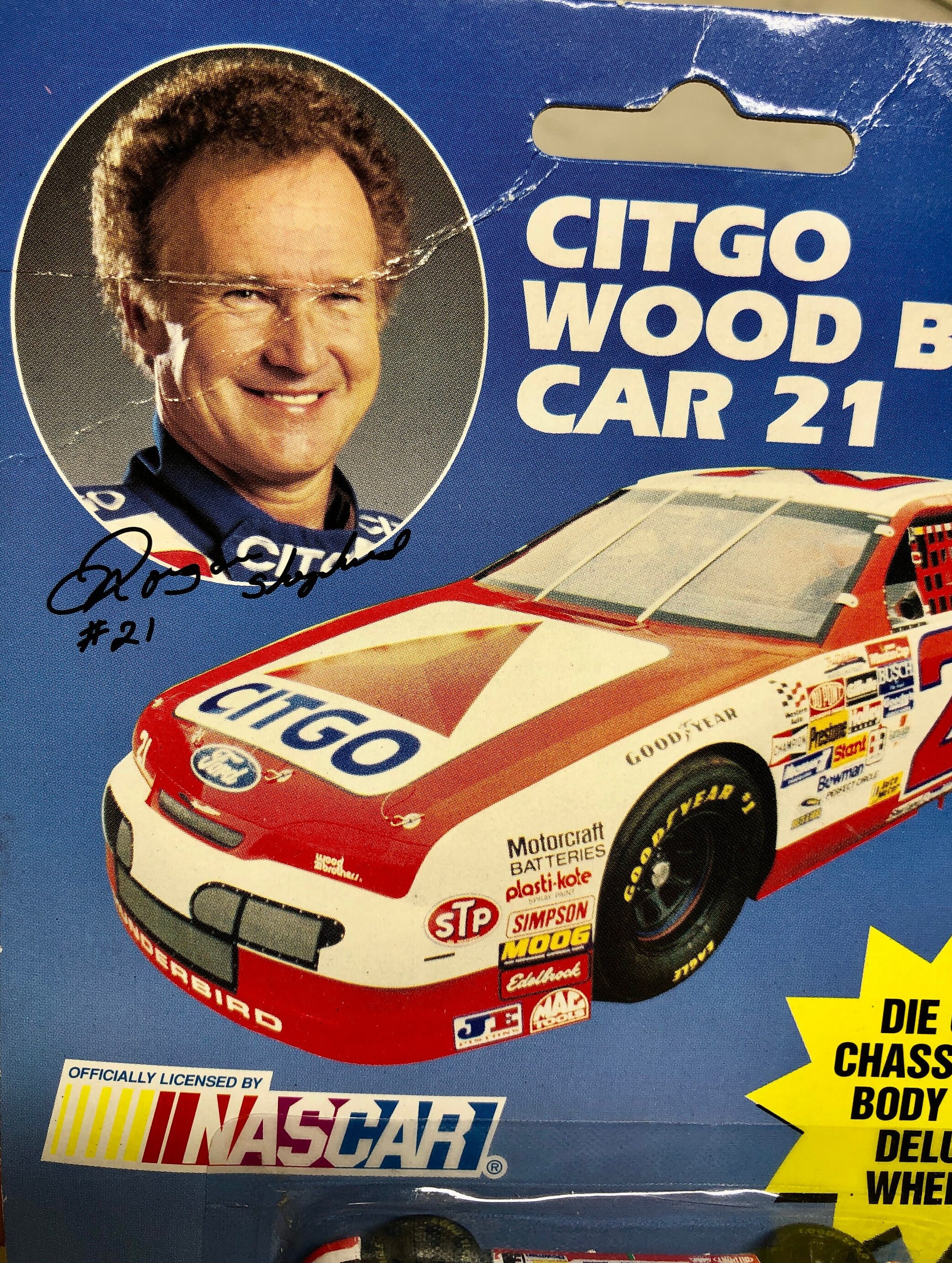 Vintage Morgan Shepherd Thunderbird Diecast Car – Citgo Wood Bros