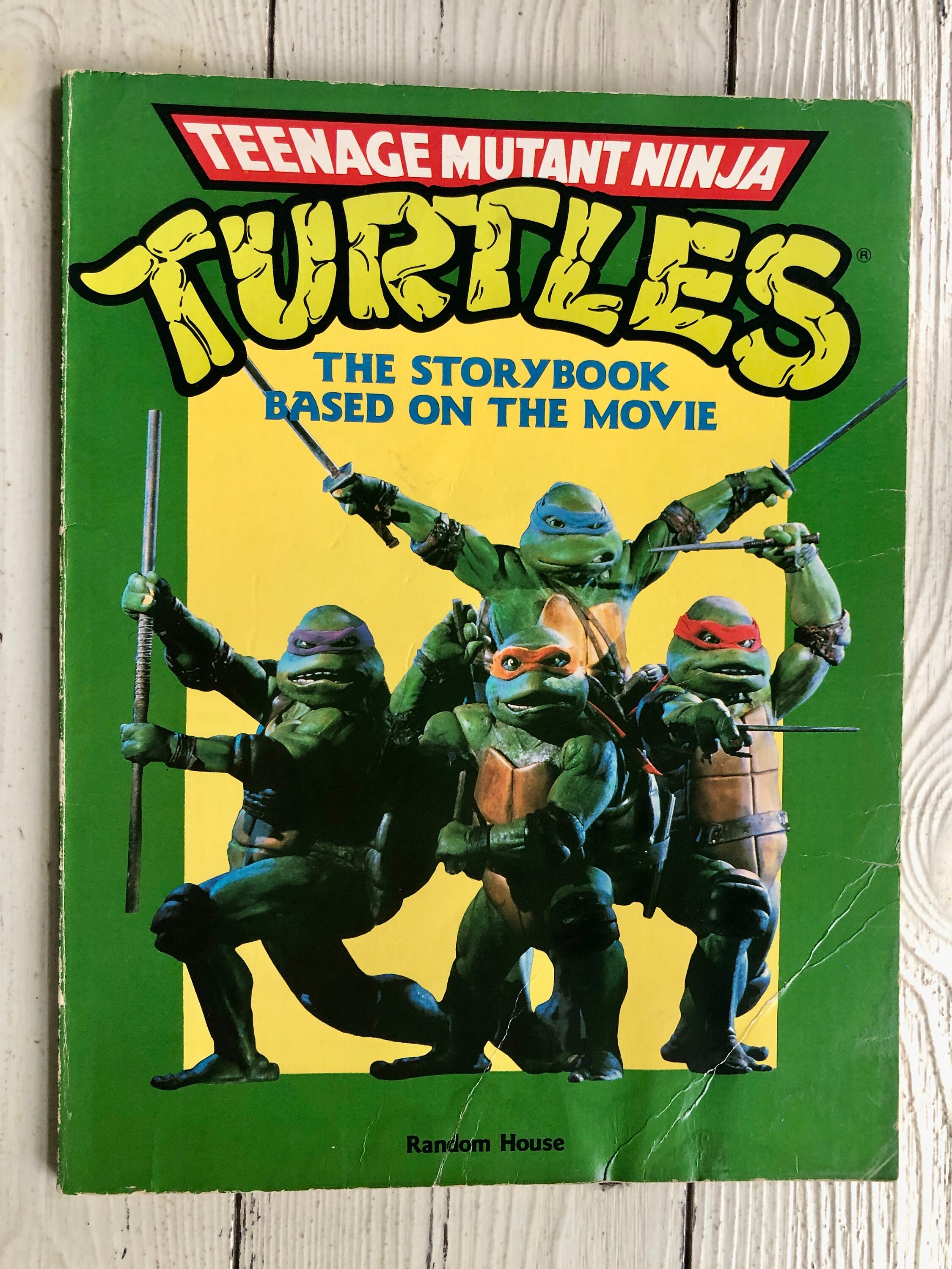 Teenage Mutant Ninja Turtle Book Vintage Book Turtles.the