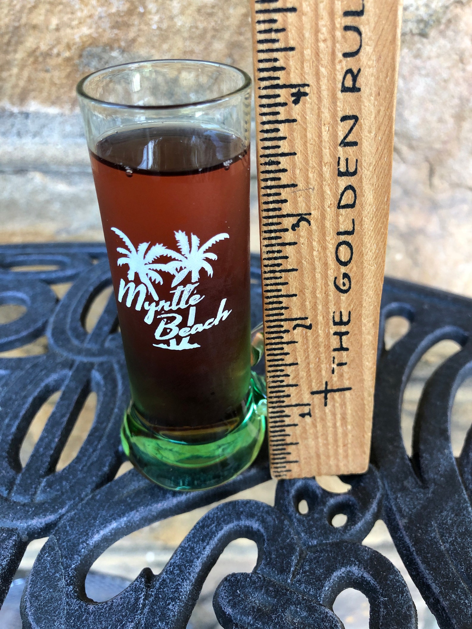 Novelty Shot Glass Souvenir Shot Glass Myrtle Beach Etsy