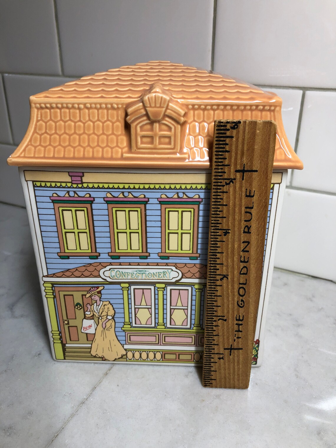 Vintage Avon Canister Collection Canisters Confectionery Etsy