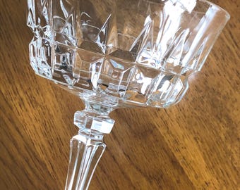 Pedestal Dessert Cups - Crystal Like Dessert Dishes - Dessert Cups - Pudding/Fruit Cups - Elegant Serving Ware - Vintage Serving Ware