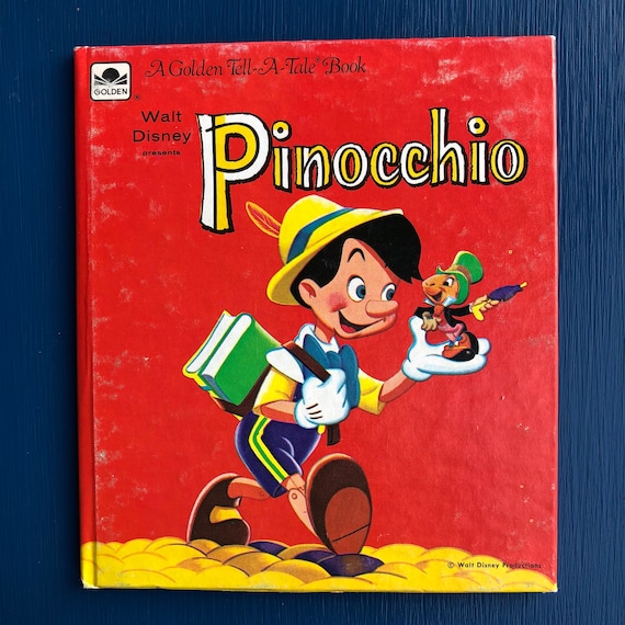 Vintage Pinocchio Golden Tell-a-tale Book – Walt Disney, 1961 - Etsy