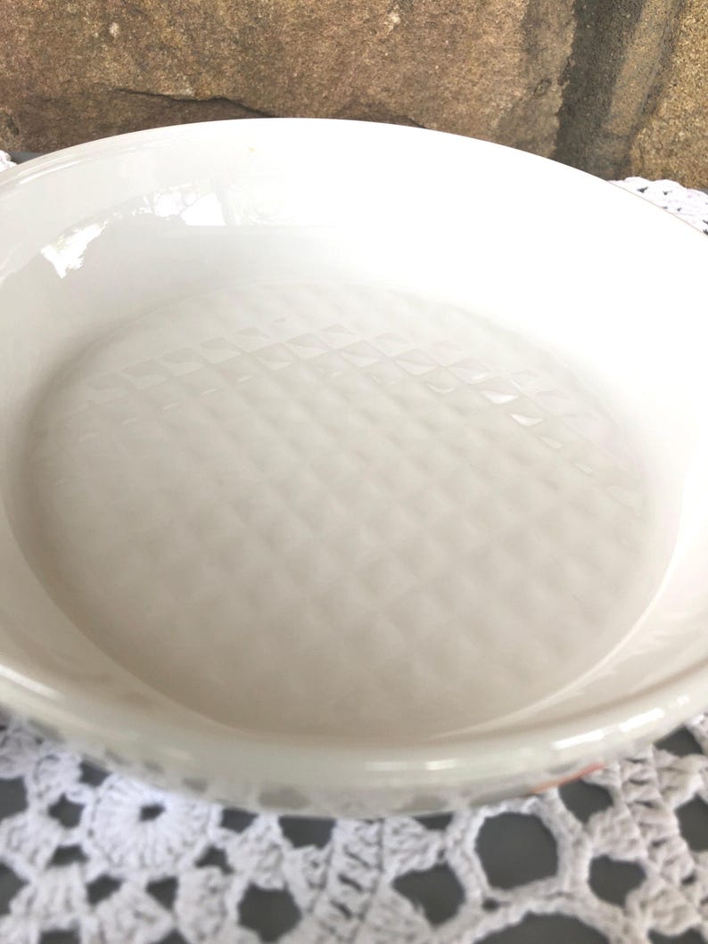Vintage Corning Ware Skillet – Peach Blossom, Waffle Bottom, 7 Inch image 9