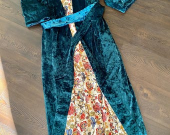 Women Velvet Kimono