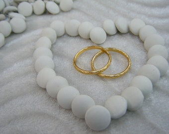 Off-White & WHITE Silk Charmeuse Chiffon Fabric Covered-10mm 3/8 inch Bridal Button Light Ivory CANVAS BACK 16L Bustle Covered Wedding Dress