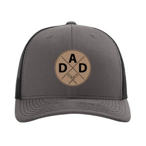 Plumber Dad Hat, Richardson 112 Trucker Hat, Leather Patch Cap, Adjustable Hat for Plumbers, Gift for Plumbing Workers