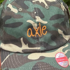 Custom Name Kids Hat, Personalized Toddler Hat, Youth Trucker Cap, Adjustable Boys or Girls Hat, Custom Text Kids Baseball Cap