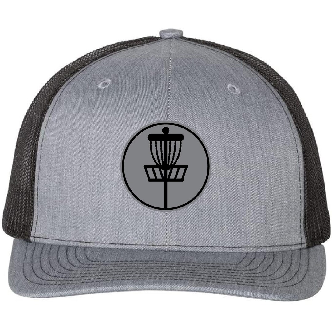 Disc Golf Patch Hat, Custom Leather Patch Cap, Disc Golf Hat ...