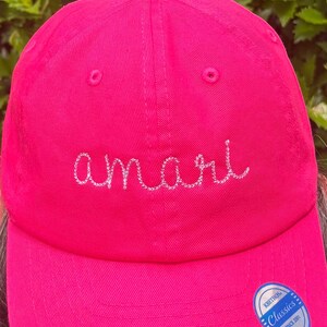 Custom Name Kids Hat, Personalized Toddler Hat, Youth Trucker Cap, Adjustable Boys or Girls Hat, Custom Text Kids Baseball Cap