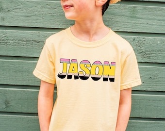 Custom Back To School Shirt Personalized Boys School Shirt Kids Name Shirt School 1st Grade Shirt Kindergarten Pre-k Preschool Shirt 2nd