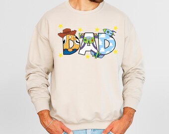 Disney Dad Shirt Toy Story Dad Shirt Fathers Day Shirt New Dad Shirt Disney Dad Sweatshirt Pregnancy Announcement First Fathers Day Gifts