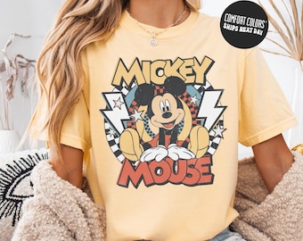 Retro Disney Mickey Mouse Shirt Pluto Disney Shirt Comfort Colors Mickey And Friends Shirt Family Disney Sweatshirt Disney Trip 2026