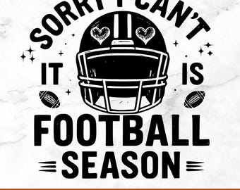 Funny Football Season Design: Retro Checkered SVG PNG (Digital Download