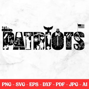 SVG Bundle: USA Flagge, Cheer Design (Digitaler Download)