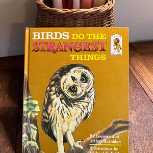 Birds Do The Strangest Things by Leonora and Arthur Hornblow - 1965 copy