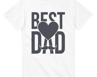 Best Dad T-Shirt | Heavyweight Cotton | Perfect Father's Day Gift