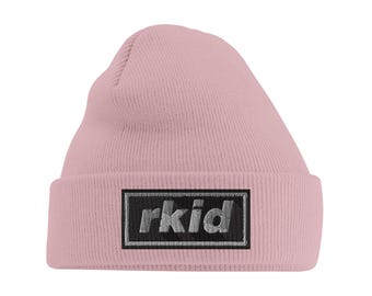 R-Kid Oasis Inspired Beanie – Soft Acrylic Cuffed Winter Hat