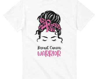 Breast Cancer Survivor T-Shirt for Women - Empowering Statement Tee - Durable Cotton Classic Fit
