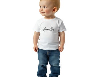 Mammas Boy T-Shirt - 100% Cotton Kids Tee - Perfect Gift for Little Boys