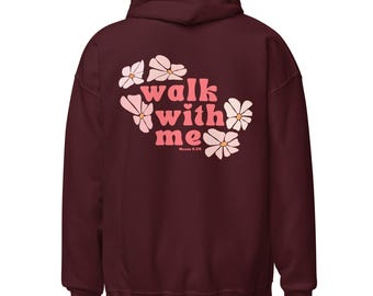 Walk with Me Youth Theme 2026 Hooded Sweatshirt| Cozy LDS Hoodie Sweatshirt