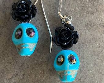 Day Of The Dead Dia De Los Muertos Earrings