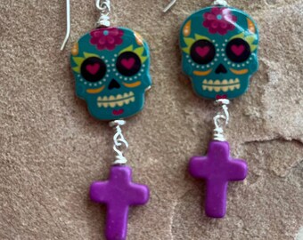 Day Of The Dead Earrings