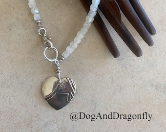 My Heart Moonstone Bracelet