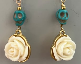 Day Of The Day Dia De Los Muertos Earrings