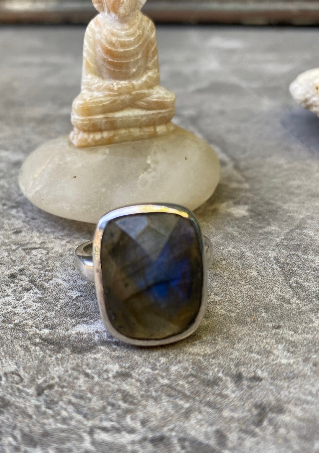 Retired Sundance Labradorite Sterling Silver Ring Etsy
